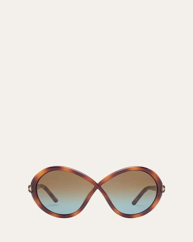 Jada Acetate Butterfly Sunglasses